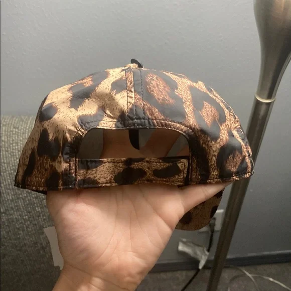 Leopard Print Baseball Cap - Picture 2 of 4